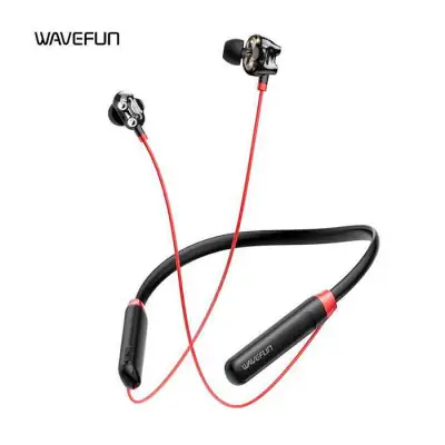 Wavefun Flex U Dual Dynamic Speaker Wireless Neckband Earphone